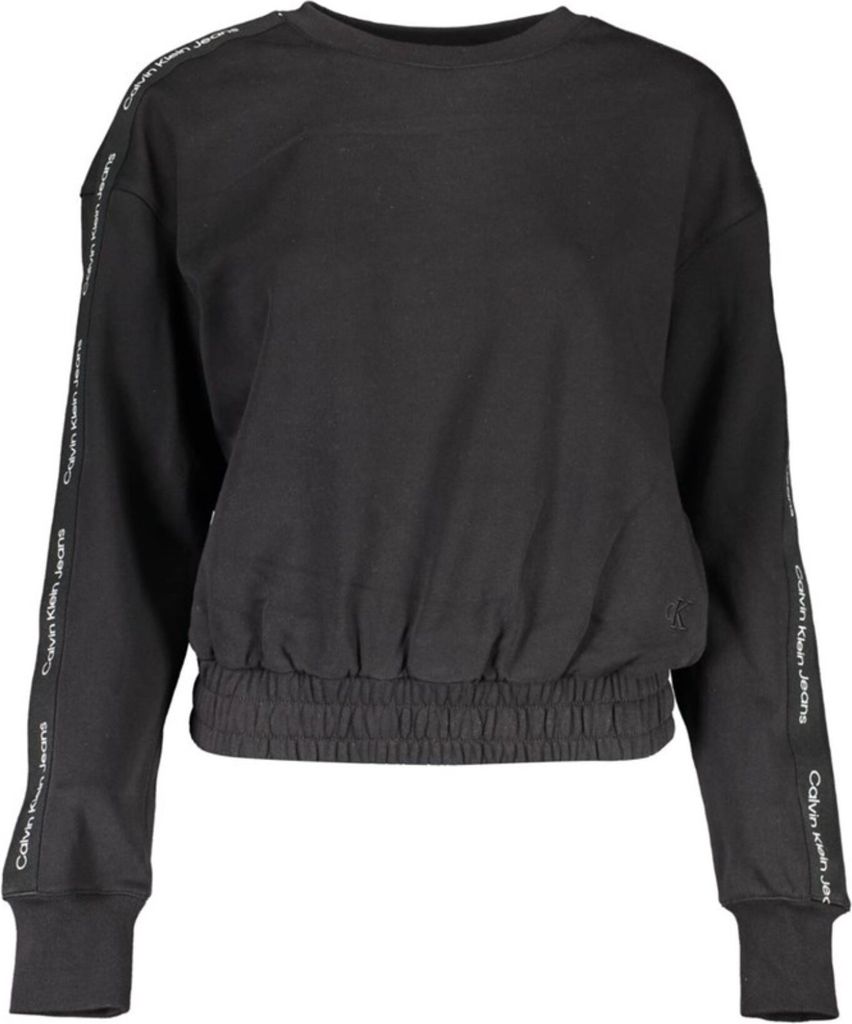 Calvin Klein Damen Langarm-Sweatshirt Weiß J20J218980_BIANCO_YAF : Größe - L Größe: L