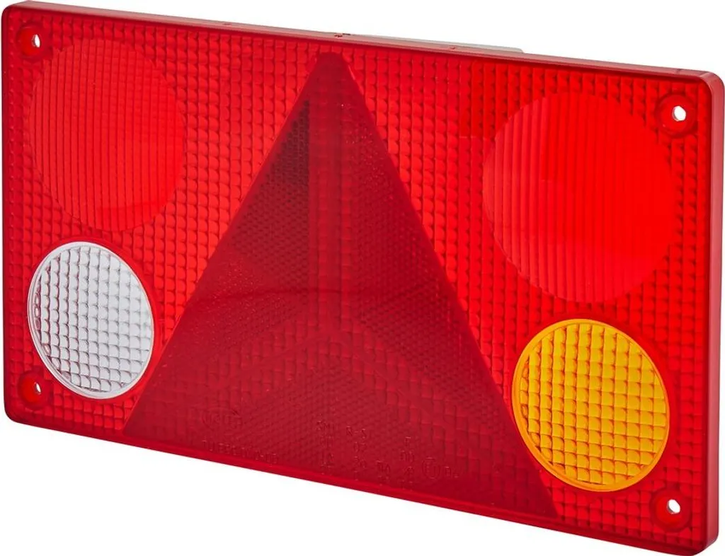 Plastique de feu arrière pour remplacer une vitre cassée de remorque HELLA