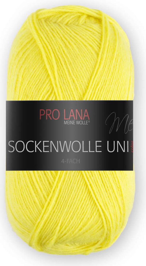 Pro Lana Sockenwolle 4fädig Uni 100g Farbe (420) Produktbild 