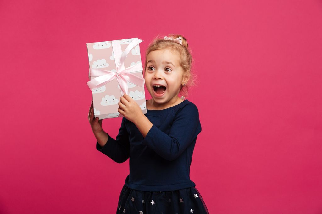 Geschenkpapier Baby Mädchen Geburt Taufe, 6 Bögen Kinder Produktbild 3