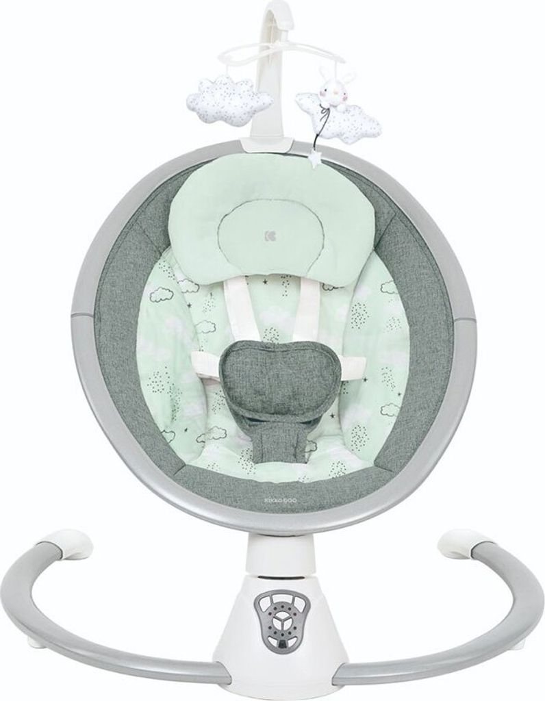 Kikkaboo Elektrisch Von Seite Zu Seite Twiddle 2023 Hängematte Silber Silber One Size