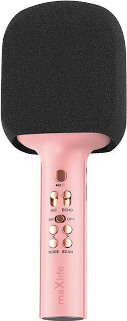 Maxlife Microfono Bluetooth con Altoparlante MXBM-600 Rosa Immagine del prodotto 