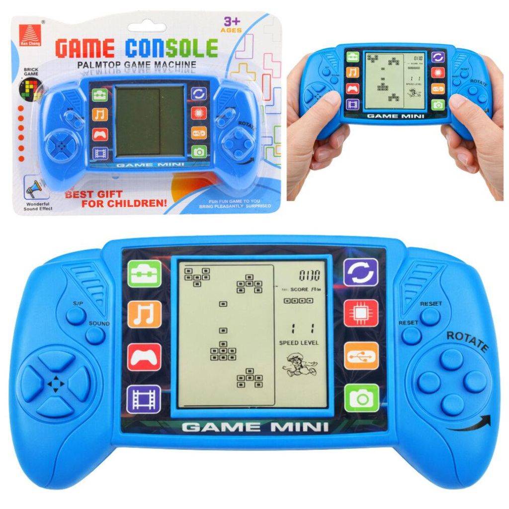 Tetris Tragbare LCD-Spielkonsole Blau