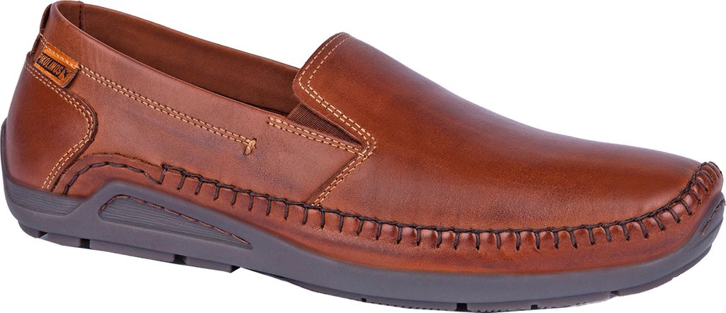 Pikolinos Herren Schuh Halbschuh Slipper Leder Azores 06H-5303, Größe:45 EU, Farbe:Braun