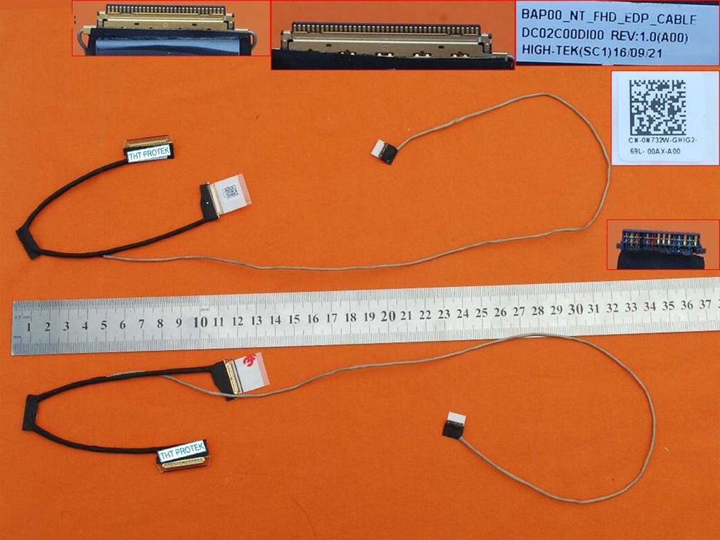 Displaykabel Bildschirm LED screen cable kompatibel für DELL Alienware 13 R3 FHD