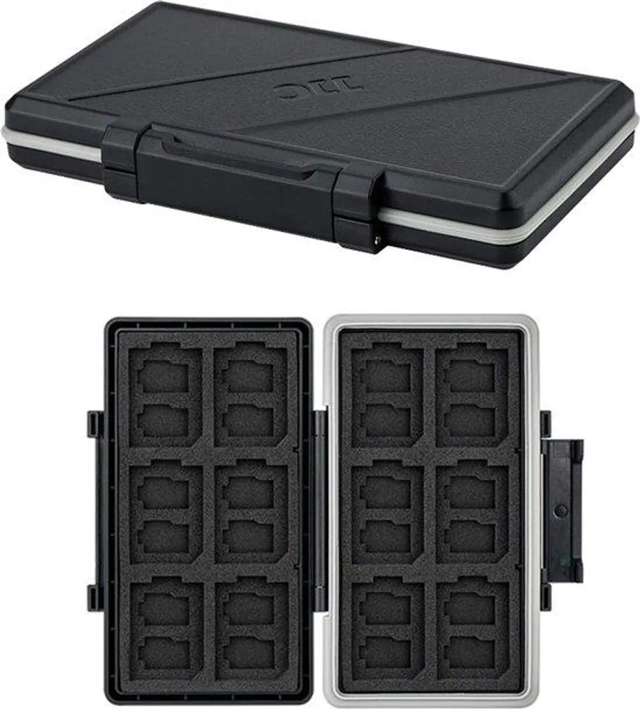 Lot de 24 Étuis de Protection Micro SD et SD Anti-Choc et Étanche