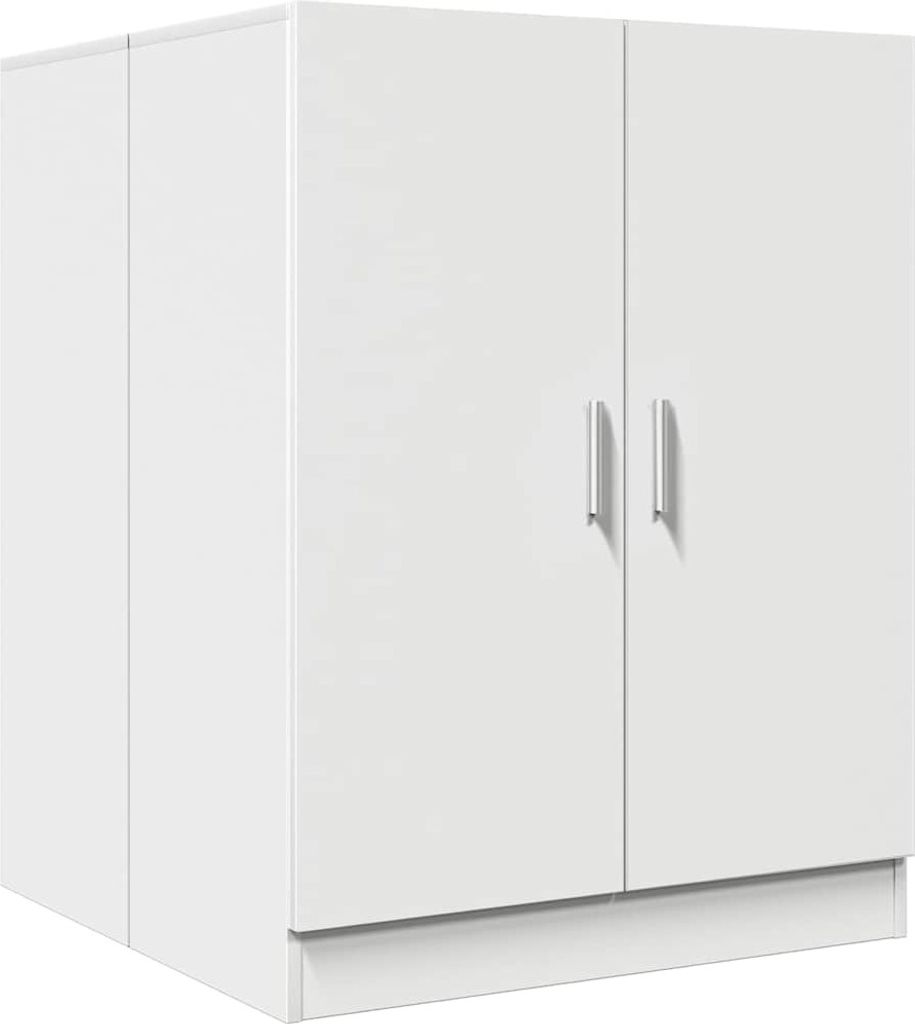 vidaXL Mobile lavatrice bianco 71x71,5x91,5 cm Immagine del prodotto 