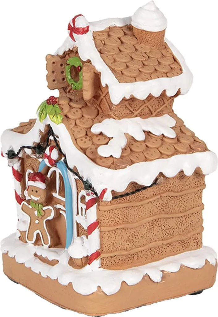 Maison de Noël LED Pain d'épices pour Décoration Table et Buffet