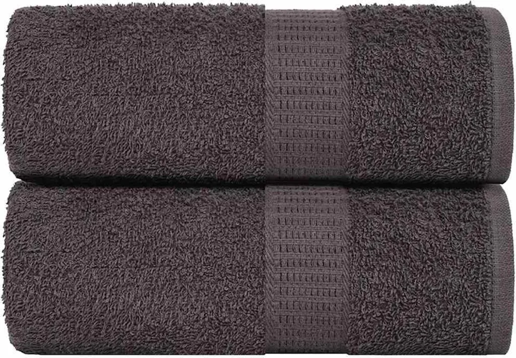 Stock 2 Salviette Ospiti FROGN Antracite 15x21 cm - Professionali
