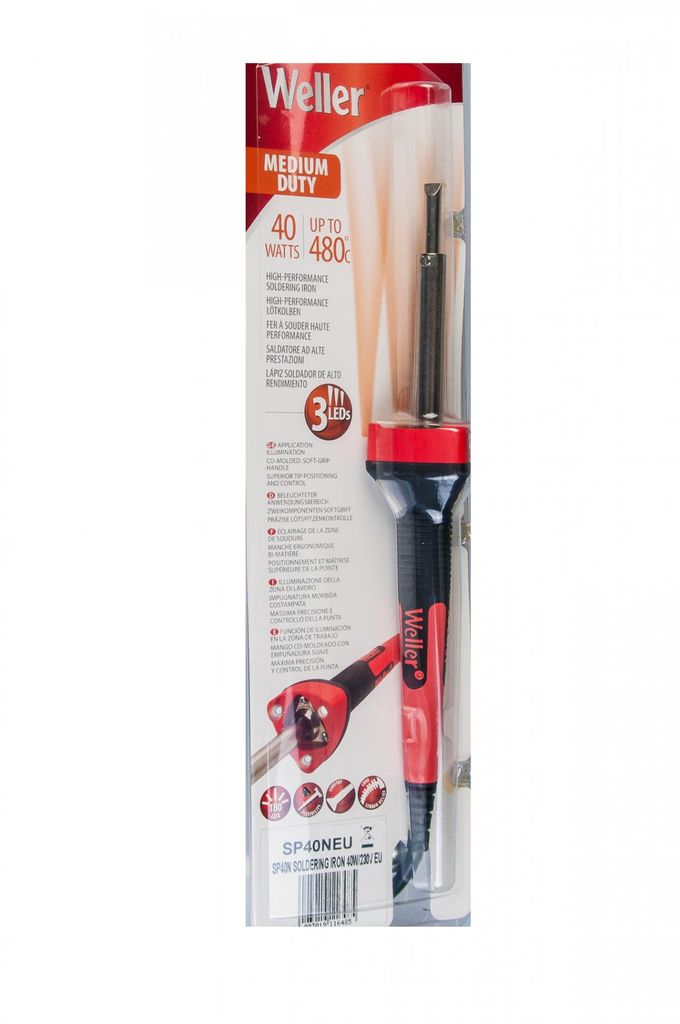 Weller LÖTKOLBEN Lötkolben „SP40NEU“ SP40NEU 40w