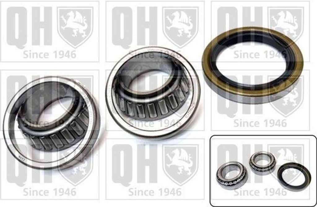 QUINTON HAZELL Radlagersatz Hinten für FORD FIESTA III (GFJ) QWB697