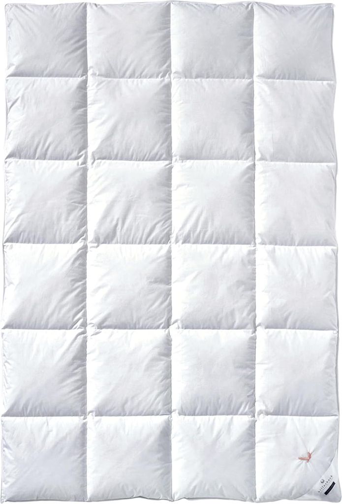 Billerbeck Daunendecke - E04 Gold Edition Bettdecke für den Sommer 135 x 200 cm Decke mit echten Daunen Wärmestufe Sommerleicht
