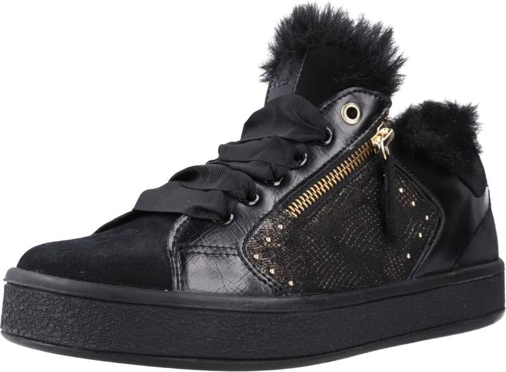 Chaussures Geox D Leelu A Noires Femme Idéales pour la Marche Urbaine