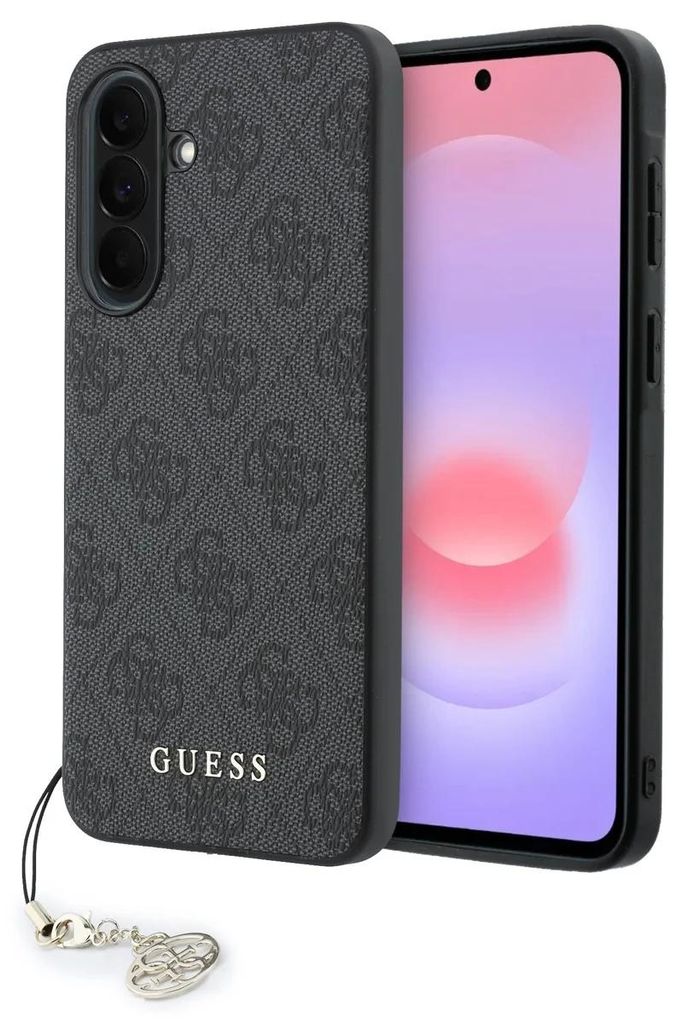 Guess 4G Charm púzdro pre Samsung Galaxy A37 5G čierne Obrázok produktu 