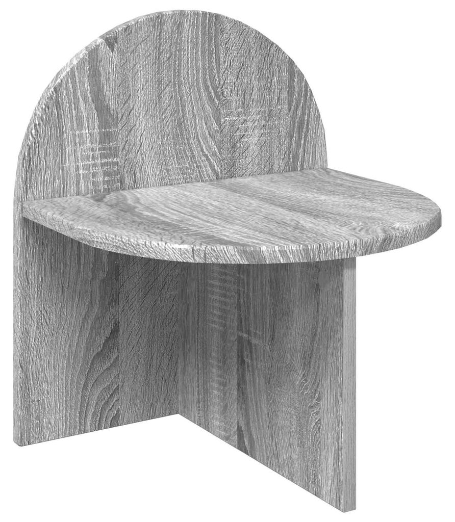 Nachttisch Graues Sonoma 40 x 35,5 x 45,5 cm Holzwerkstoff - Nachttische & -schränke DE1661