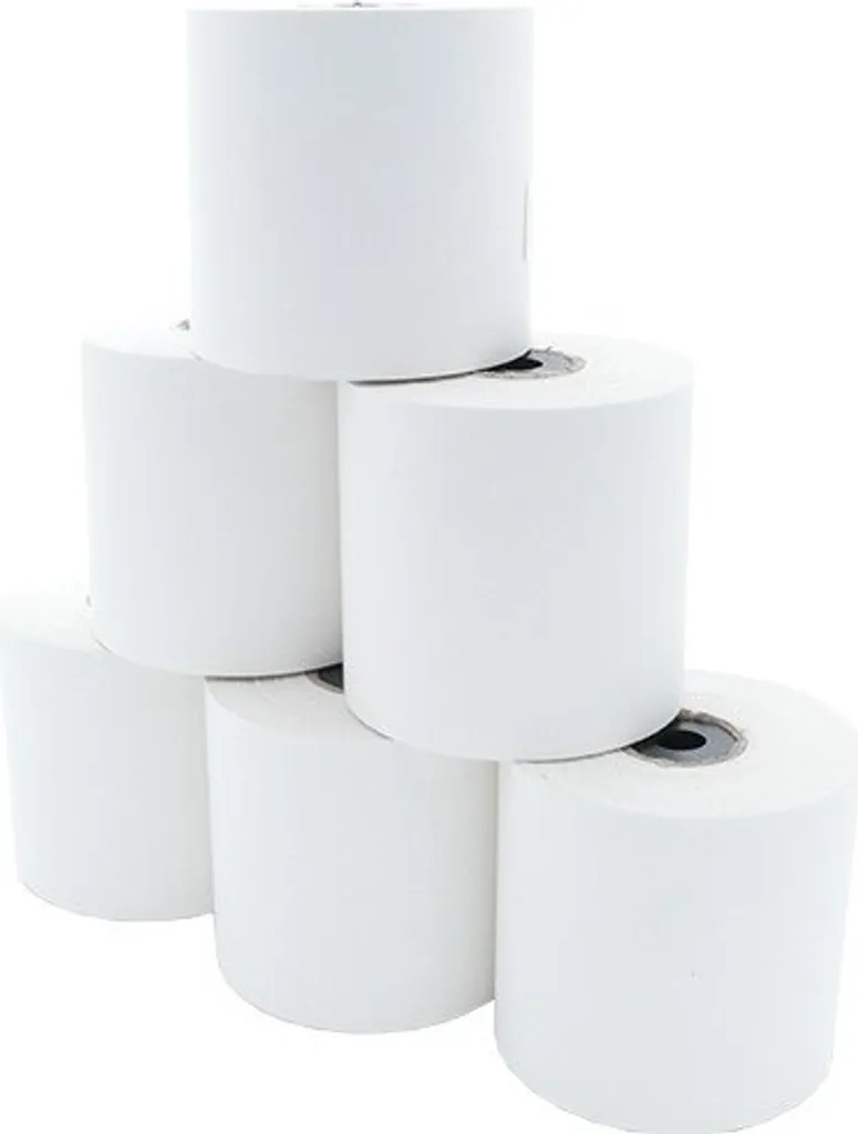 Rouleau étiquettes 80mm thermique direct permanent avec mandrin 25