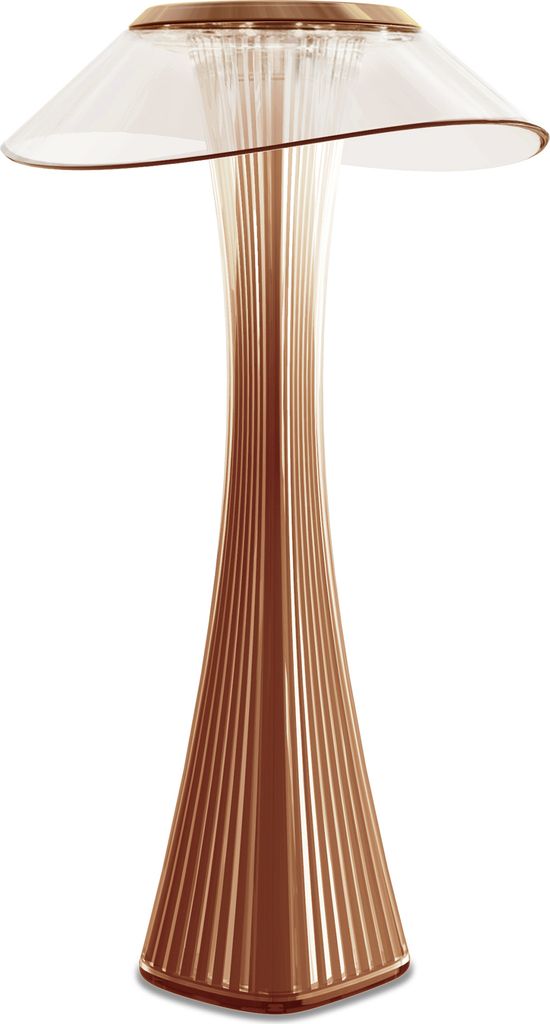 LA VAGUE SKYLIGHT - LED Tischleuchte KUPFER