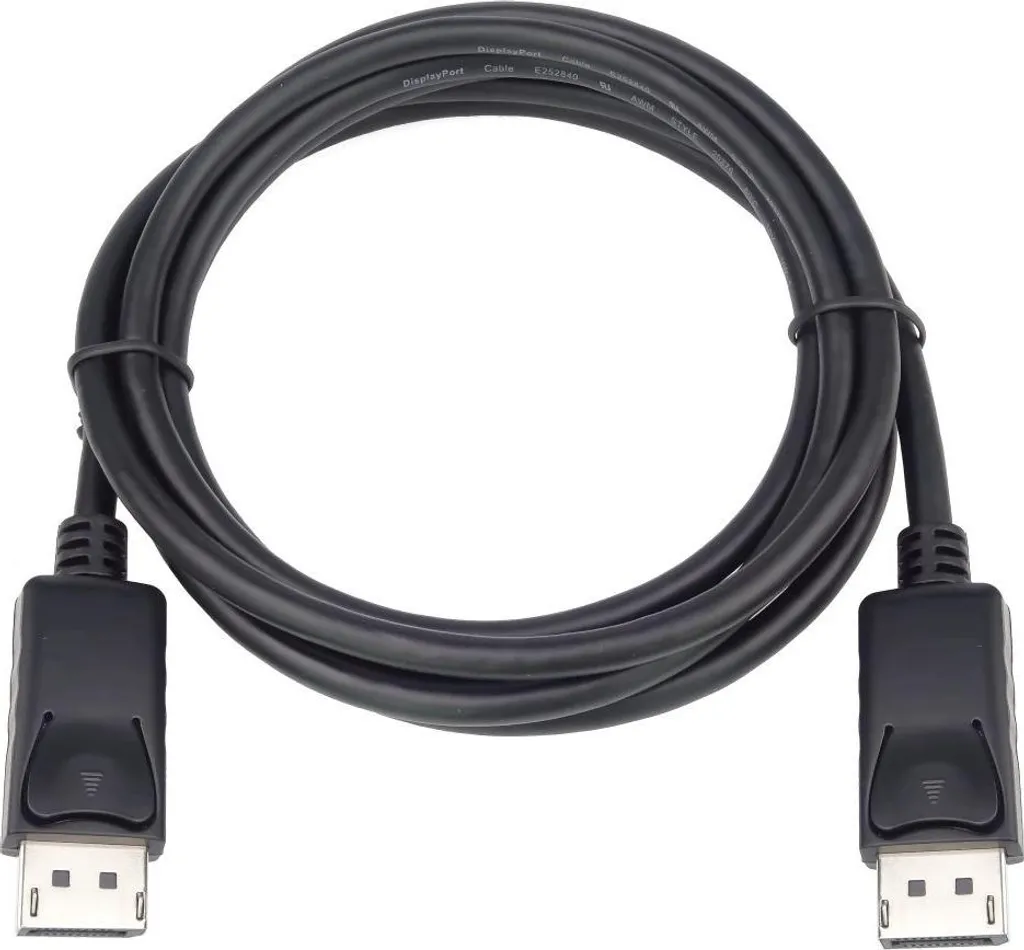 Câble DisplayPort 2.0 avec Connecteurs Or 1,5m pour Transmission Fluide