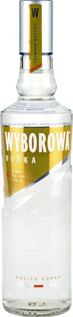 Wodka Wyborowa Polska Pszenica 0,5L - WeizenWodka | Vodka |500 ml | 40% Alkohol | Wyborowa | Geschenkidee | 18+