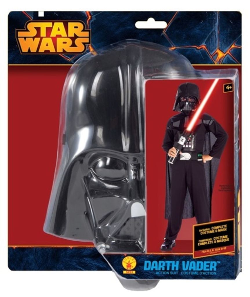 Set di costumi da Dart Vader - 8/10 anni Immagine del prodotto 