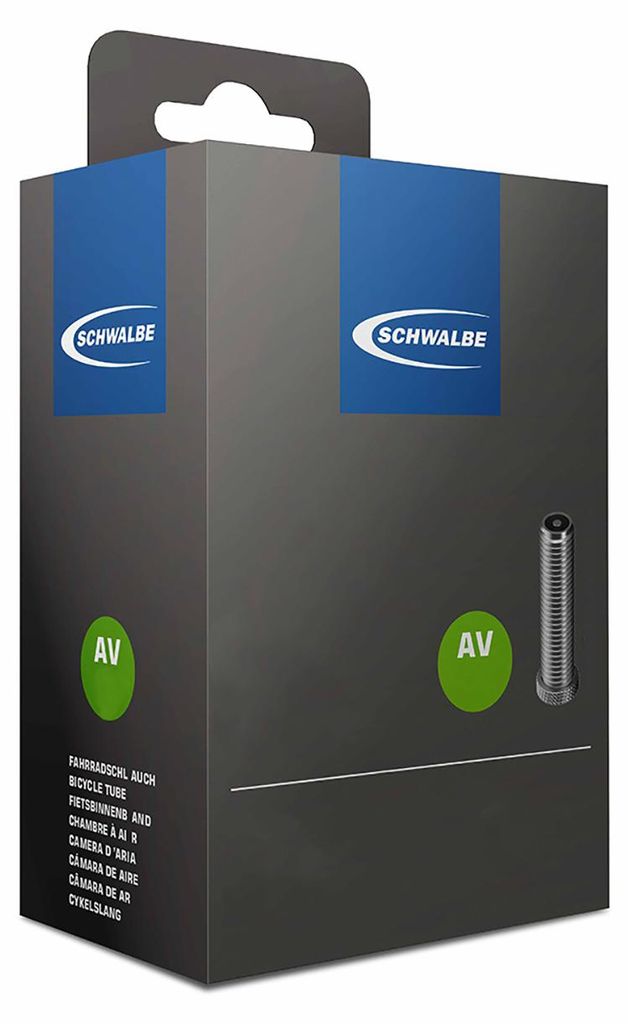 Schwalbe 2x Fahrradschlauch AV7 20x1.50-2.50\" (40/62-406), Produktbild 
