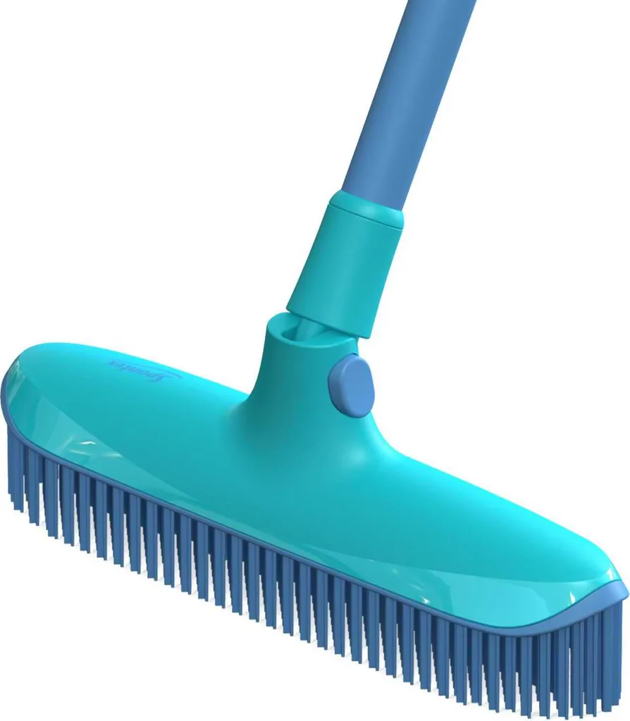 Brosse Pivotante Spontex Catch & Clean avec Picots Caoutchouc Gris