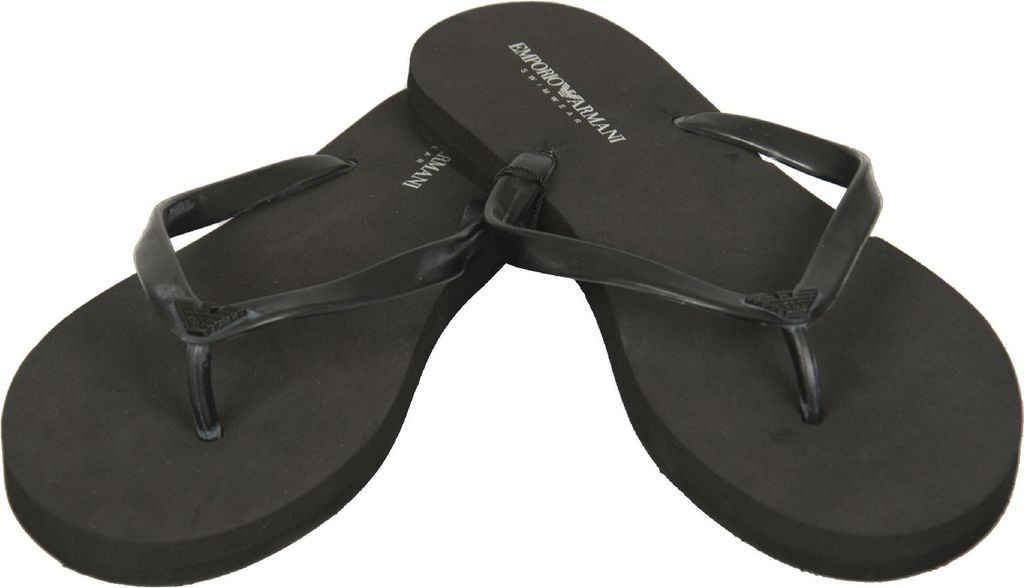 Flip Flop Damen Frau Meer Pool Beachwear EMPORIO ARMANI Artikel 262525 5P336 LOW FLIP FLOPS, Piede 41, Gomma 100%