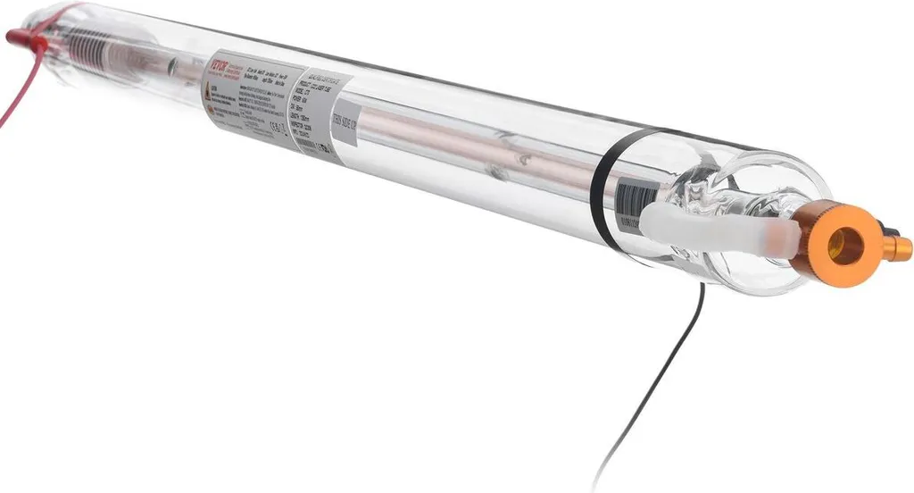 Tube Laser CO2 60W 1250mm - Finissez les Coupes Imprécises en Verre