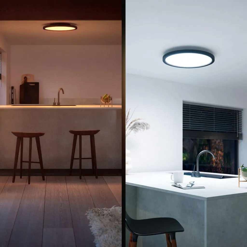 Panneau LED Philips Hue Aurelle Rond Lumière Blanche Variable 395mm - 2