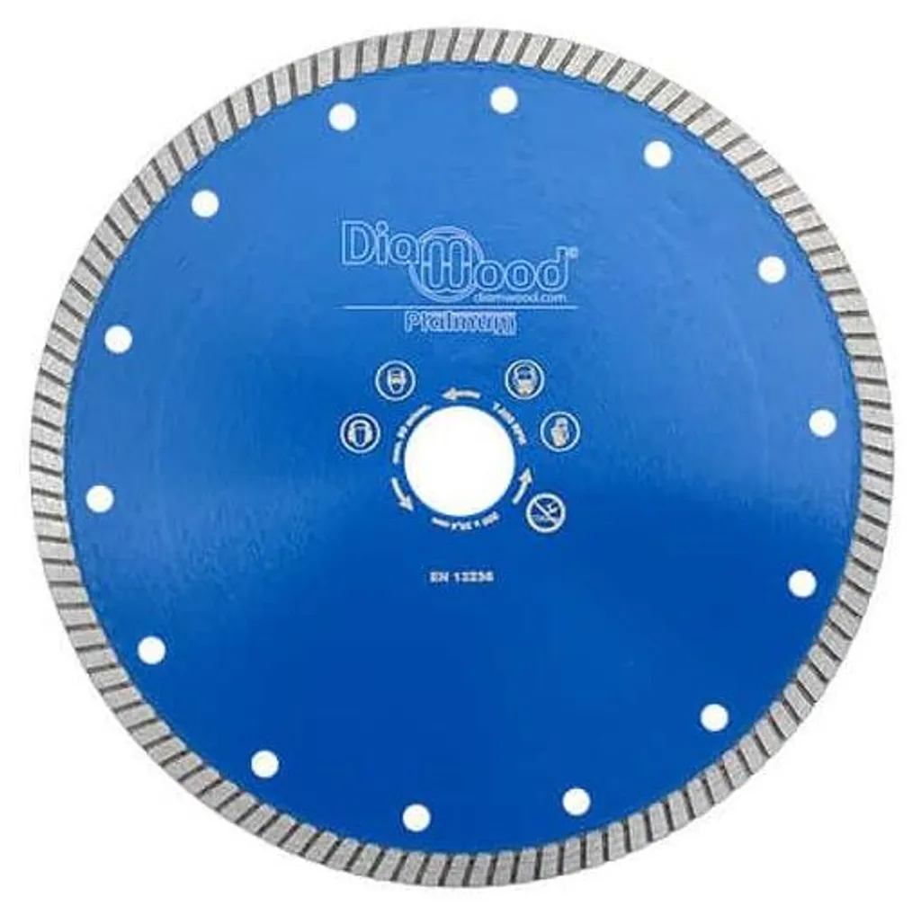 Lame Diamant 200mm pour Scie sur Table - Découpe Grès Cérame et Granit