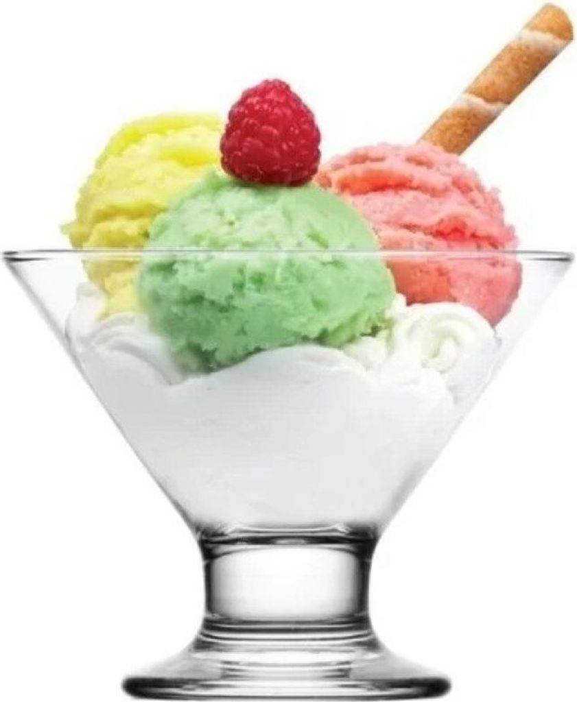 Set 3 Ciotoline Dessert In Vetro LAV – Capacità 165 Ml – Alte 8,3 Cm – Eleganti E Resistenti - 6