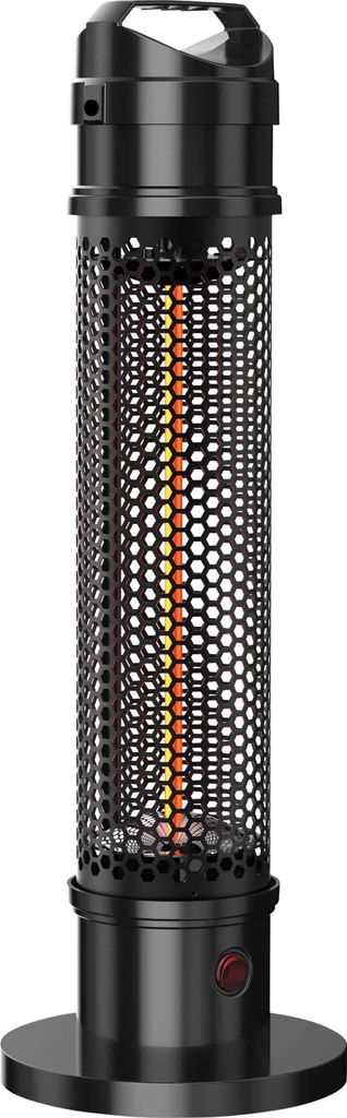 ALPINA Chauffage radiant, 800 W, noir, In/Outdoor Image du produit 