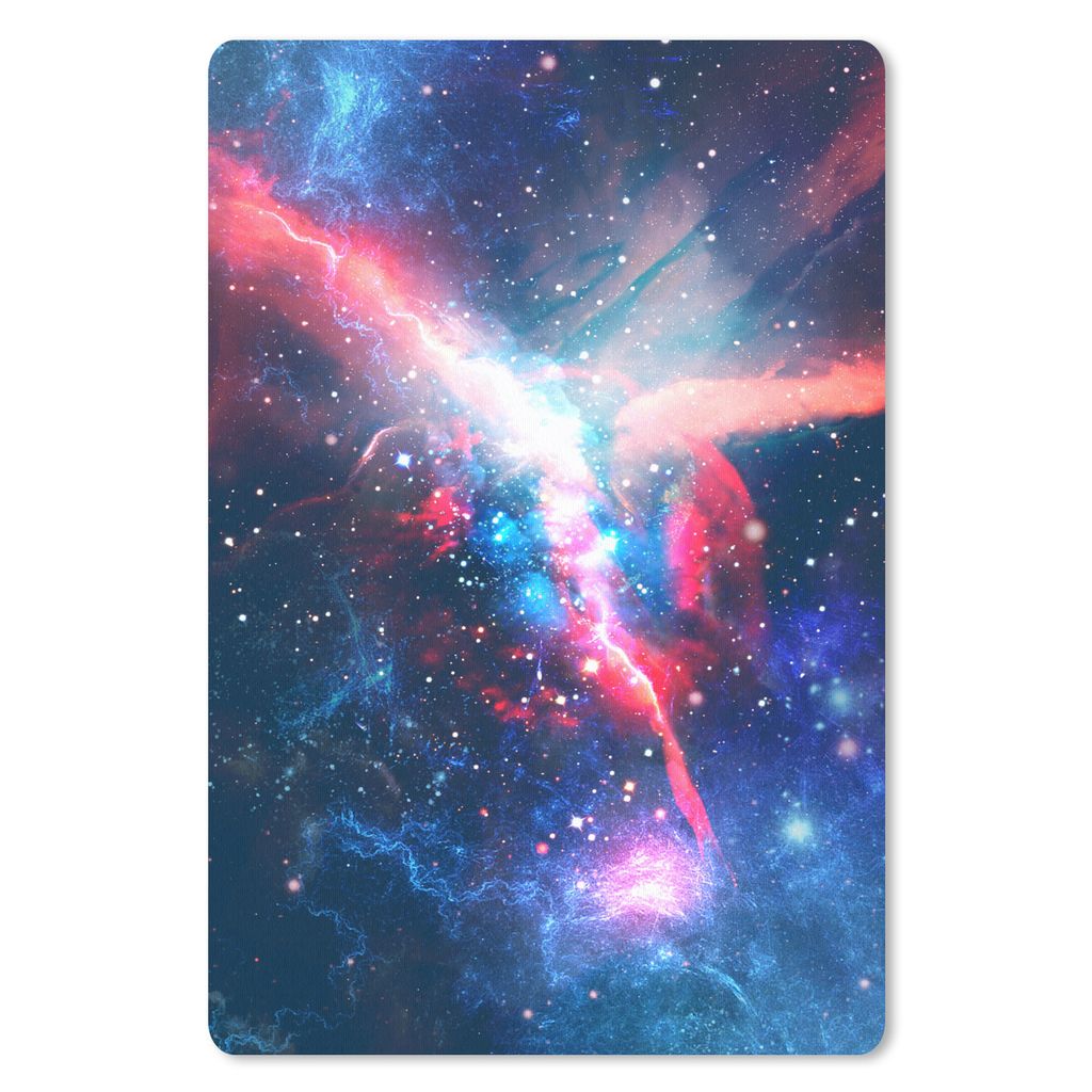 MuchoWow Mauspad Mousepad Farben - Raum - Licht 18x27 cm - Mousepads - Maus Mat - Pad - Mausunterlage