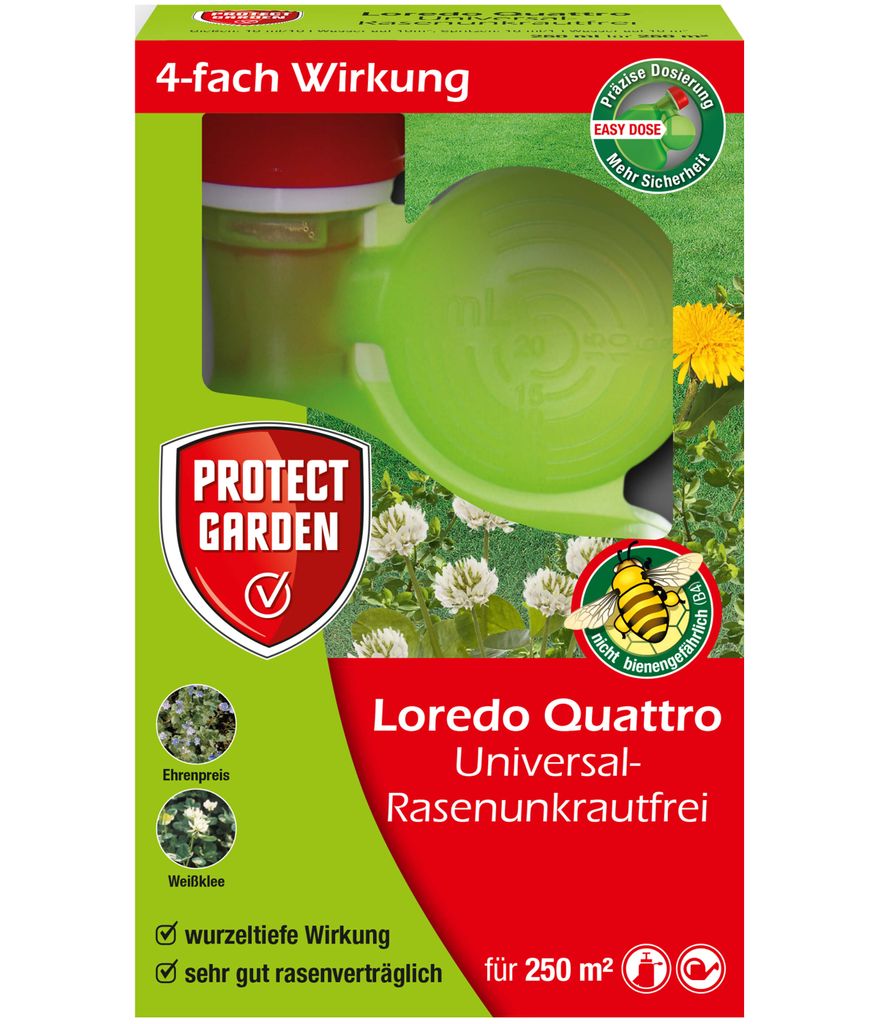 Protect Garden Universal-Rasen Unkrautfrei Loredo Quattro - Produktbild 