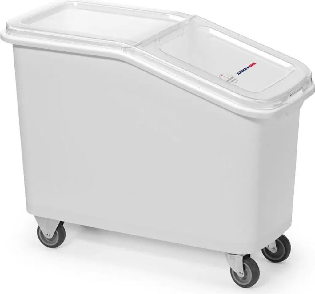 Bac à ingrédients 62L HENDI mobile avec couvercle coulissant pratique