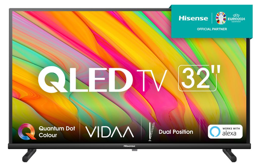 Hisense 32A5KQ 32' QLED Smart TV schwarz Produktbild 