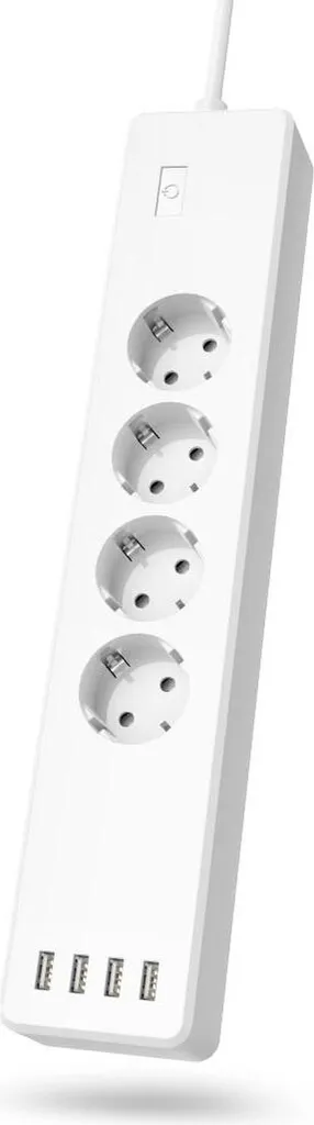 Multiprise WiFi pour Bureau et Salon avec 4 USB et Sécurité Surcharge