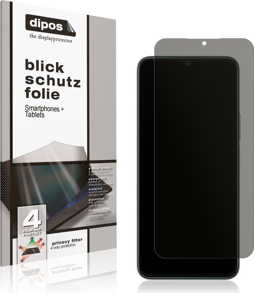 Blickschutzfolie für Honor X6b matt Schutzfolie Folie Produktbild 