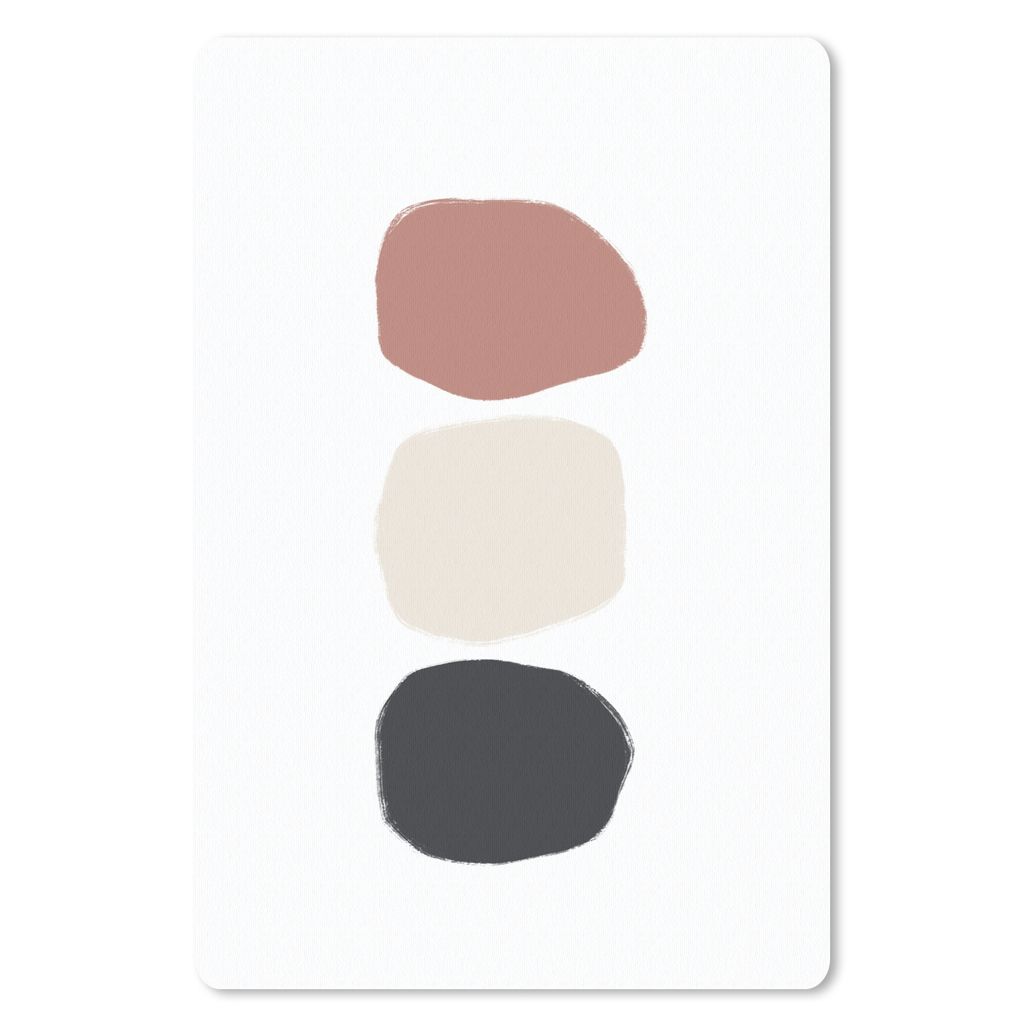 MuchoWow Mauspad Mousepad Minimalismus - Pastell - Gestaltung 18x27 cm - Mousepads - Maus Mat - Pad - Mausunterlage