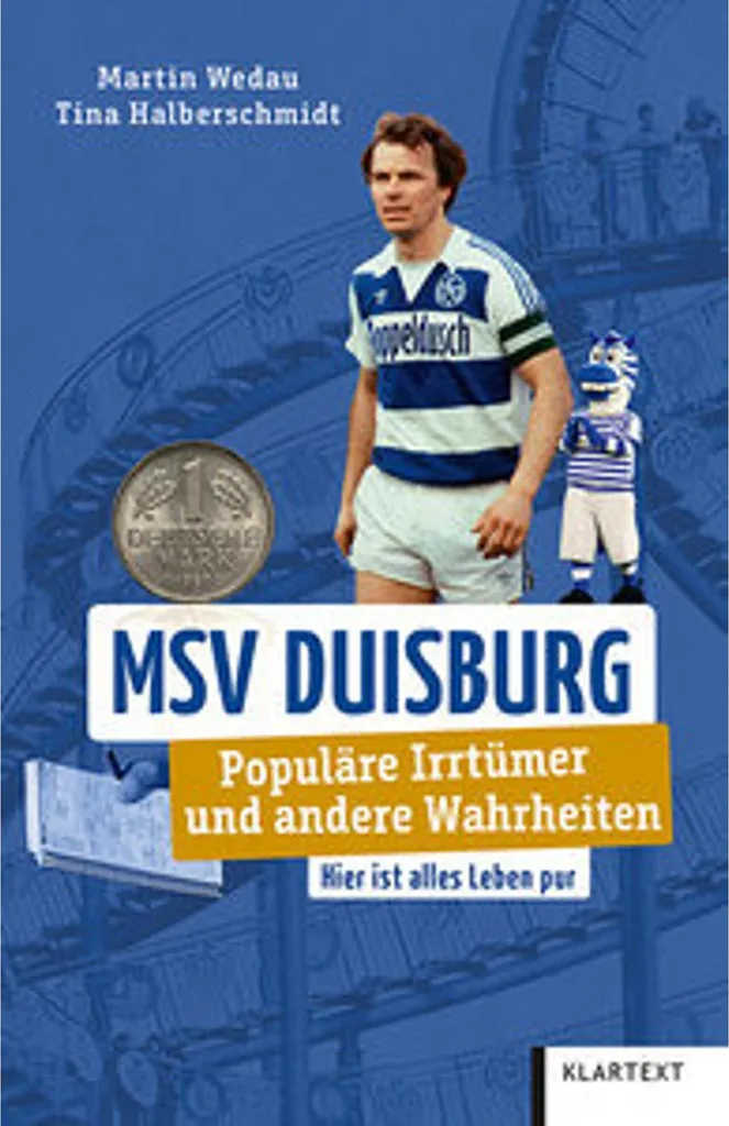 Gourde MSV Duisburg Inox Isotherme 750ml Anti-Fuite sans BPA Bleu
