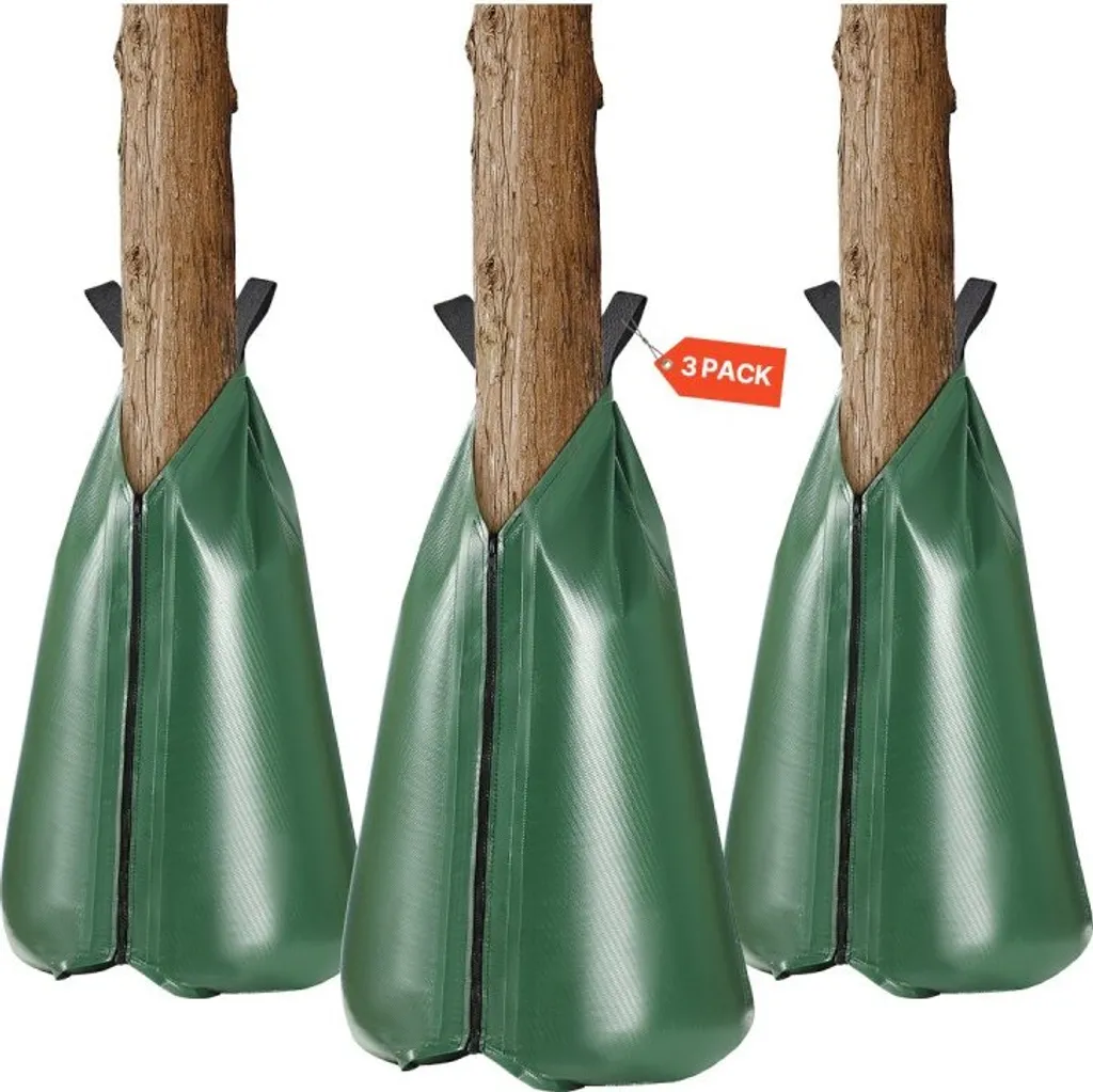 Sac d'arrosage d'arbre 75 Litres pour stopper le gaspillage d'eau x3