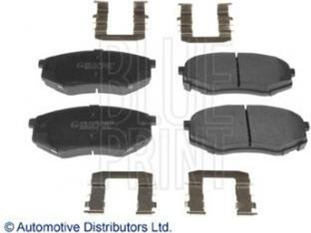 Blue Print Bremsbelagsatz, Scheibenbremse Vorderachse ADG042125