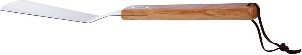 Grill- und Pfannenwender - Pizzawender - Holzgriff - L: 46,5cm - Edelstahl - für Küche und Grill