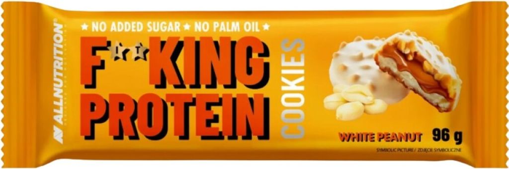 AllNutrition | F**King Protein Cookies White chocolate pistaccio