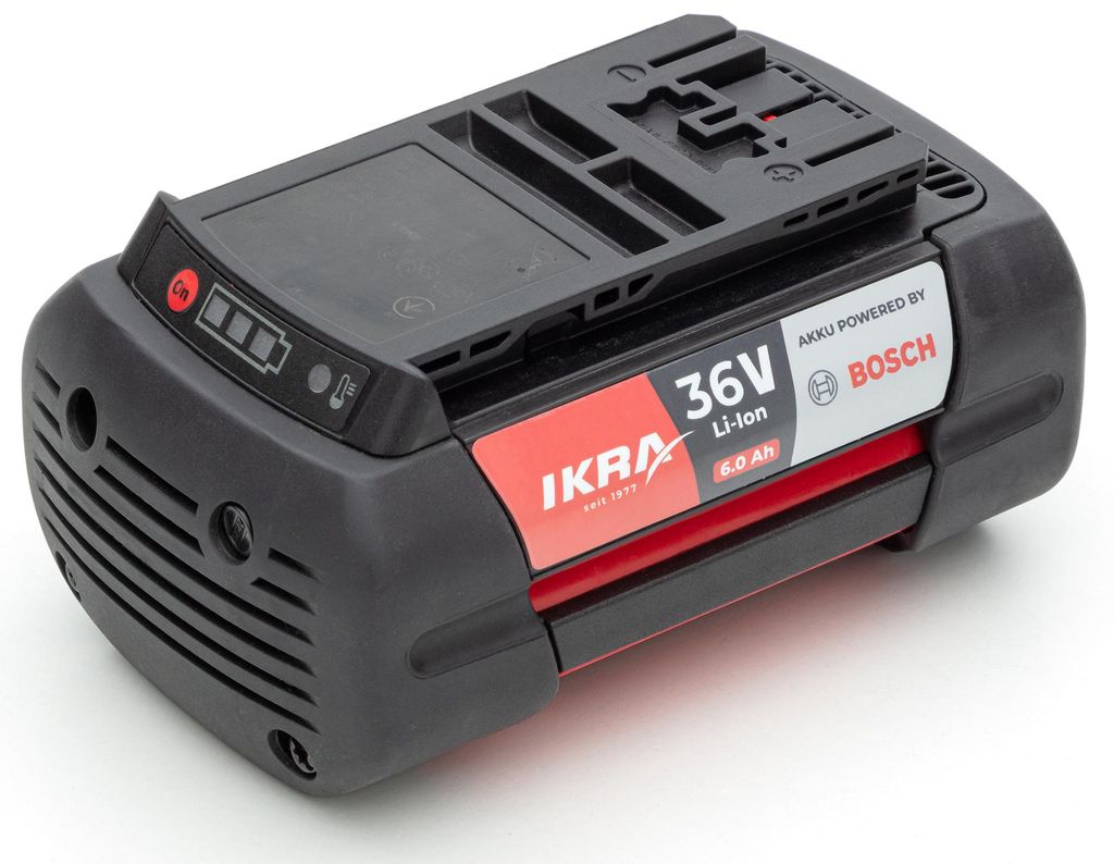 IKRA BOSCH 36 V Li-Ion Akku 6,0 Ah Europe (Kompatibel mit allen 36V BOSCH Artikeln)