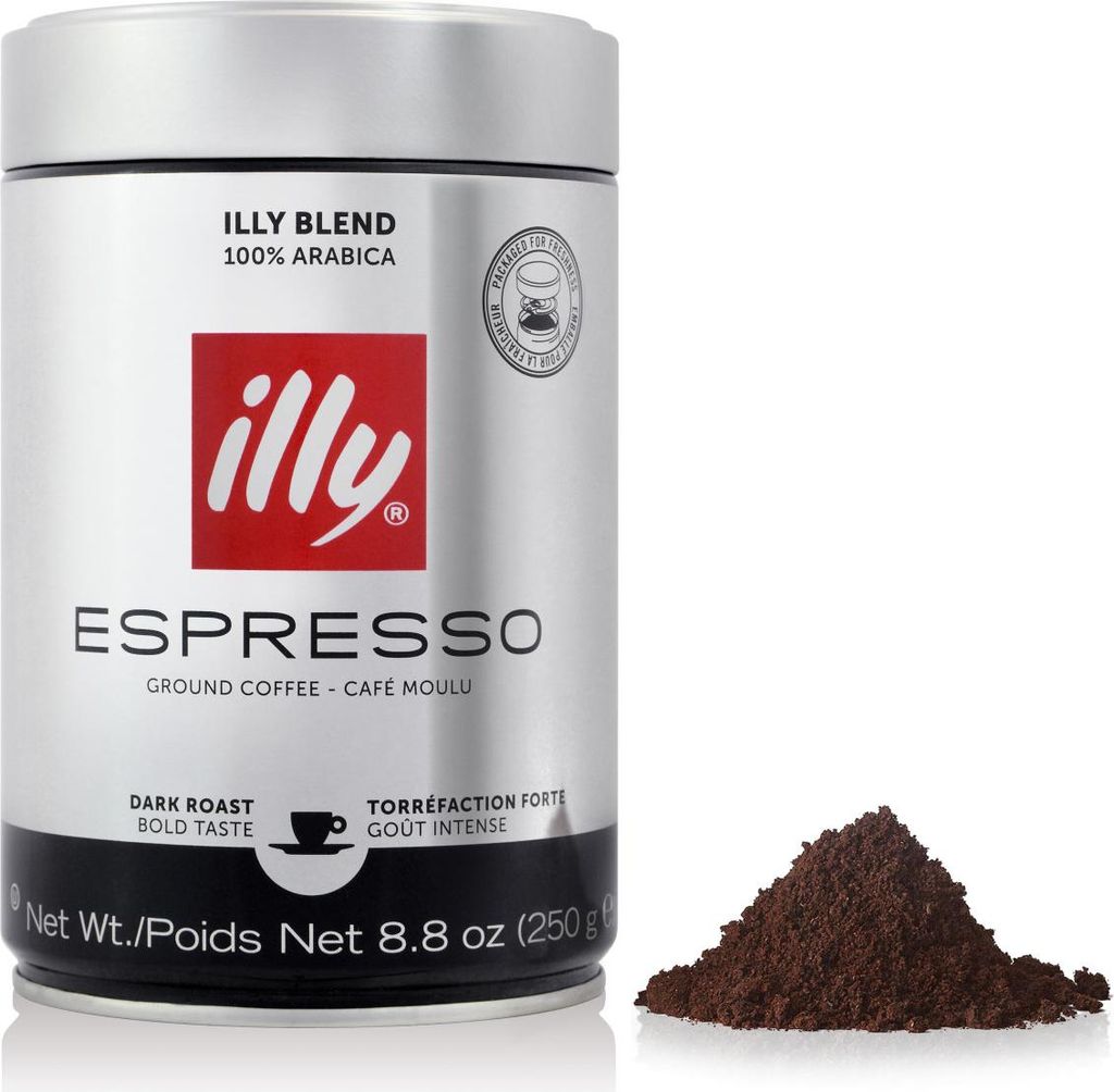 Illy Intenso Espresso 250 g Caffè in polvere Immagine del prodotto 