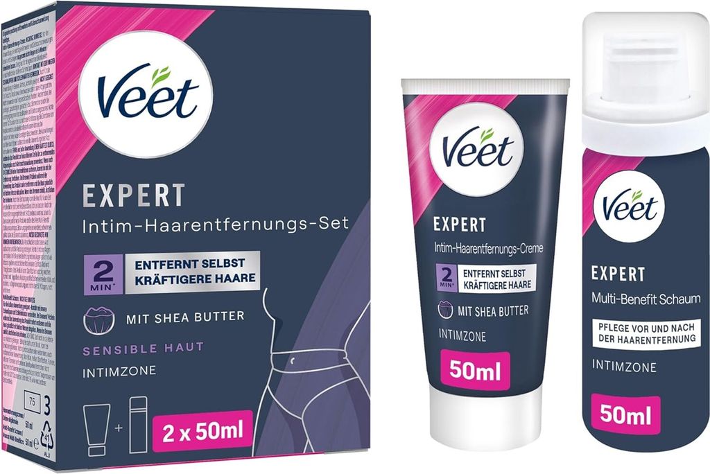Veet 3238350 Veet Expert Intimbereich Enthaarungscreme Immagine del prodotto 