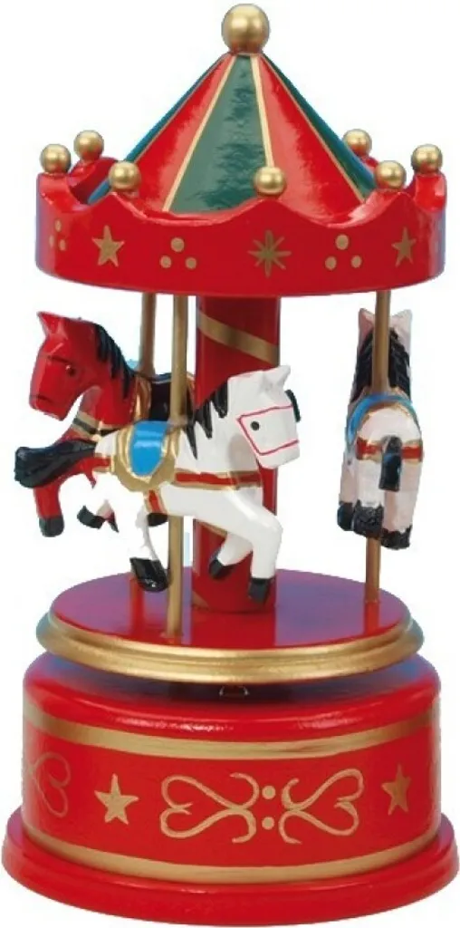 Boîte à Musique Carrousel Spieluhrenwelt 16008 en Bois 170 mm Boléro