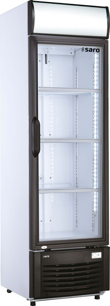 SARO Getränkekühlschrank mit Werbetafel, Modell GTK 282 M