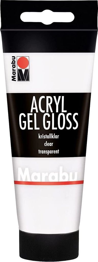 Marabu Gel acrilico, trasparente, 100 ml Immagine del prodotto 